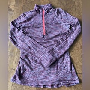 Lululemon size 6 half zip run pullover
